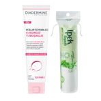 Diadermine Kusursuz Yumuşaklık Micellar Yüz Yıkama Jeli 150 ml, İpek Organik Disk Makyaj Pamuğu 80li Set
