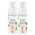 Diadermine Naturally Biome Rahatlatıcı 2x150 ml Yüz Yıkama Köpüğü