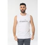 Diadora 1ATL01 Therm Beyaz Kolsuz Erkek T-shirt