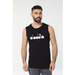 Diadora 1ATL01 Therm Siyah Kolsuz Erkek T-shirt