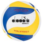 Diadora 4040096 Bianco Voleybol Topu Beyaz-Mavi-Sarı Beyaz-Mavi-Sarı 5