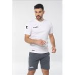 Diadora 60ŞRT02 Deliss Antrasit Fermuar Cepli Likralı Erkek Şort