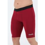 Diadora Flatron Pro - Erkek Bordo Kısa Tayt - Flatronkfs