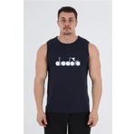 Diadora Therm Erkek Koyu Lacivert Kolsuz T-shirt - 1atl01-koyu Lacivert