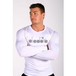 Diadora TSRT-ZN Beyaz Uzun Kollu Erkek T-shirt