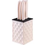 Diamond 6'lı Stantlı Bıçak Seti NEMERE-70519 - Renkli