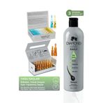 DIAMOND HAIR Dökülen, Yıpranmış, Geç Uzayan Yağlı Saçlar - Plus Saç Serumu + Diamond Hair + Oily Scalp Shampoo