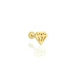 Diamond Model Tragus Piercing