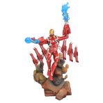DIAMOND SELECT TOYS ELMAS SEÇ OYUNCAKLAR Marvel Galeri: Avengers Infinity Savaşı: Demir Adam Mk50 PVC Diorama Şekil"