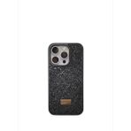 Diamond Serisi iPhone 15 Pro Siyah Telefon Kılıfı