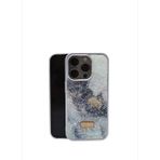 Diamond Serisi iPhone 16 Pro Max Beyaz Telefon Kılıfı