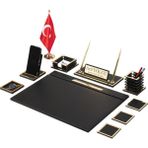 Diamond Sümen Takımı 11 Parça Siyah Full Set - Gold