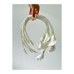 Diana Accessory Beyaz Gala Gelin Buketi – Pinterest Trend Gelin El Çiçegi GALA PİNTEREST MODEL