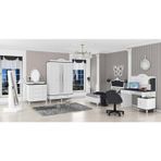 Diana WD22134 Beyaz 3 Kapılı Genç Odası Takımı