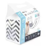 Diapers Erkek Köpekler İçin Külot Bez Xlarge 12 Li 20X81 Cm