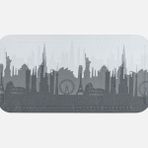 Diaqua City Desenli 35x71 cm Küvet İçi Paspas
