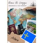 Diario di Viaggio Asturie: Organizza, pianifica il tuo viaggio | Diario da Compilare per Viaggio | Descrivi il tuo viaggio, i luoghi visitati, i pasti e incolla le tue foto...