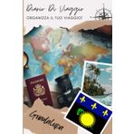 Diario di Viaggio Guadalupa: Raccogli i Tuoi Momenti Preziosi | Diario da Compilare per Viaggio | Descrivi il Tuo Viaggio, i Luoghi Visitati, i Pasti e Incolla le Tue Foto...