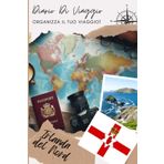 Diario di Viaggio Irlanda del Nord: Un divertente pianificatore di viaggio per documentare il tuo viaggio | Diario da Compilare per Viaggio | Descrivi ... visitati, i pasti e incolla le tue foto...