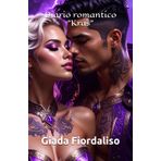 Diario romantico "Kras" volume con copertina con Kras e Kora e dettagli viola