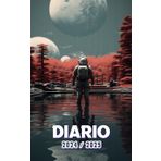 Diario scolastico 2024 2025: 1 PAGINA AL GIORNO | Da settembre 2024 a Luglio 2025 | Scuola primaria | Scuola secondaria primo secondo grado | Astronauta e pianeti bianchi