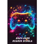 Diario Scuola: 2024 2025, Agenda Settimanale Da Agosto a Luglio, Per Studente Scuola Elementari Medie Superiori, La Settimana Su Una Doppia Pagina, Formato A5, Gamer