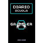 Diario scuola 2024 2025 Gamer: Pianificatore giornaliero per ragazze e ragazzi | Materiale scolastico medie elementari superiori università