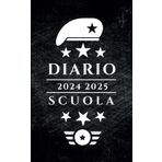 Diario Scuola 2024 2025: Pianificatore giornaliero 1 giorno per pagina - Materiale scolastico medie elementari superiori università - Copertina Militare Per ragazze e ragazzi
