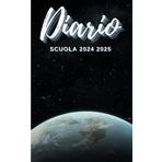 Diario scuola 2024 2025 Spazio: Pianificatore giornaliero per ragazze e ragazzi | Materiale scolastico medie elementari superiori università - Copertina Astronomia