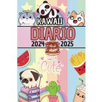 Diario Scuola 2024-2025: Un Anno di Avventure Kawaii. Diario per elementari, medie, superiori. Diario GIORNALIERO, ogni giorno una pagina.
