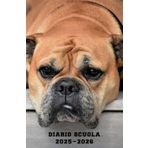 Diario Scuola 2025 2026 Cane: Agenda scolastica giornaliera ragazza e ragazzo elementari medie | 2 Giorni per Pagina | Planner Scolastico da Settembre ... | Formato A5 (13,97 x 21,59 cm) | 215 Pagine