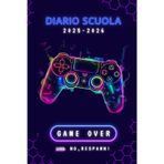 Diario scuola 2025 2026 gamer: Agenda giornaliera e mensile per ragazzi, da settembre a giugno, formato tascabile