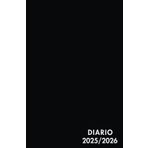 Diario Scuola 2025 2026 Nero: Agenda Scolastica Giornaliera 25/26 | A5 Planner Scolastico Da Settembre 2025 a Luglio 2026 | un giorno una pagina | per Studenti di Scuole Elementari, Medie, Superiori