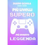 Diario Scuola 2025 2026 Ragazza: Agenda Scolastica per Studente Scuola Elementari Medie Superiori | Gamer