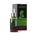 DİAWAYS Saç Sakal Dökülme Karşıtı Besleyici Serum Çıkarma Çıkartmaya Yardımcı Hızlı Uzatan Gürleştirici