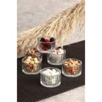 Diba Avm Çerezlik Sosluk Reçellik Rayan Sultan 6 Parça Cam Çerezlik Sunum Magnolia-Magnolya Kasesi Sultan 6 Parça Cam Çerezlik Sunum - 70 ml - Akrilik