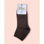 Diba Bayan Kahverengi Yün Kışlık Patik Çorap - 36 - 40