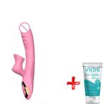 Dibe 7 Modlu Titreşimli G-noktası Ve Klitoris Uyarıcı Şarjlı Vibratör+jel