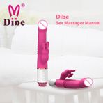 Dibe İleri Geri Hareketli ve Klitoris Emici 7 Modlu Titreşimli Tavşan Vibratör