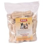 Dibo 25 'li 50-55 gr Beyaz Pres Kemik 12 cm Köpek Çiğneti