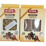 Dibo Köpekler Için 13 cm 2li Ciğerli Naturel Kemik 150gr+ Ödül Kurabiyesi Ördek&Brokoli&Nar&Havuçlu 80 gr