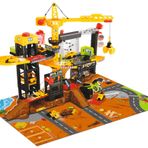 Dickie 203729010 4 Metal Araç Asansör Kulesi Döner Platformlar Baskı Dekorlu Construction Playset İnşaat Oyun Seti