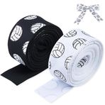 DICOSMETIC Voleybol bantları, polyester spor bantları, spor topları, bant, tezahürat ekibi bandı, voleybol, takım için, parti malzemeleri ve hediye paketi