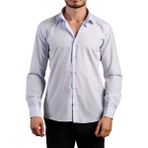 Dicotto Açık Mavi Dar Kesim Slim Fit Uzun Kol Düz Renk Erkek Gömlek - 151-3 - Mavi - Açık Mavi