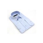 Dicotto Açık Mavi Slim Fit Düz Renk Uzun Kol Erkek Gömlek
