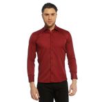Dicotto Bordo Micro Kumaş Kol Düğmeli Slim Fit Düz Renk Gömlek