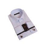 Dicotto Mavi Rahat Kesim Micro Kumaş Kol Düğmeli Regular Fit Erkek Gömlek - 190-4