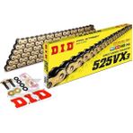 Did 525-108vx3 2014-2021 Ducati Monster 1200 Uyumlu Zincir Vx3 Xring Gold ( Sarı)