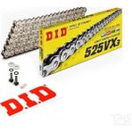 Did 525-118vx3 2005-2013 Ktm 990 Adventure Uyumlu Zincir Vx3 Xring Silver Gümüş Renk