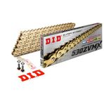 Did 530-108Zvm-x 2018-2021 Triumph Speed Triple RS Uyumlu Zincir Zvm-x Xring Gold (Sarı) Renk